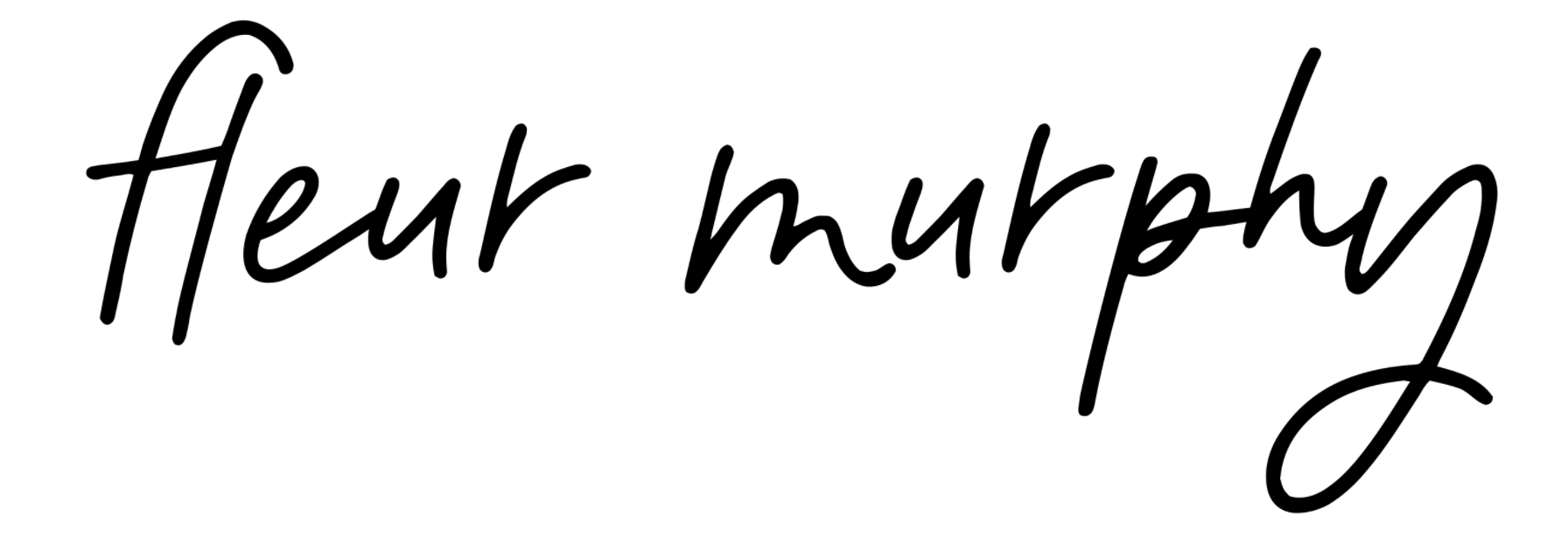 fleur murphy signature